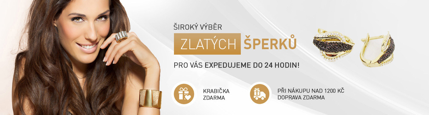 zlaté šperky