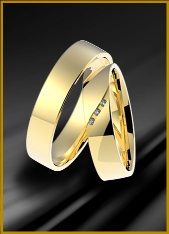 Snubní prsteny zlaté 893