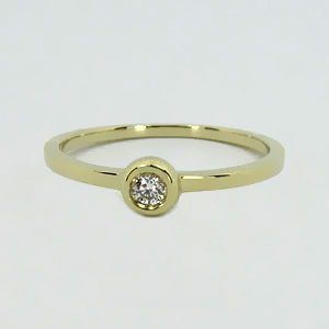Zlatý prsten CROWN, CW70-021