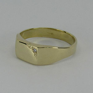Zlatý prsten pánský Z70-095